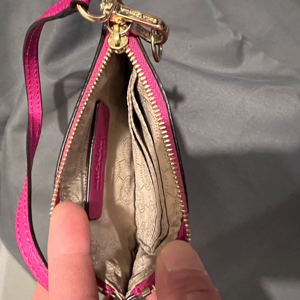 Michael Kors Pink Wristlet - Picture 3 of 6